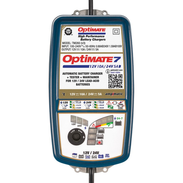 зарядное устройство аккумуляторов, Optimate, Optimate 7, TM260 v3
